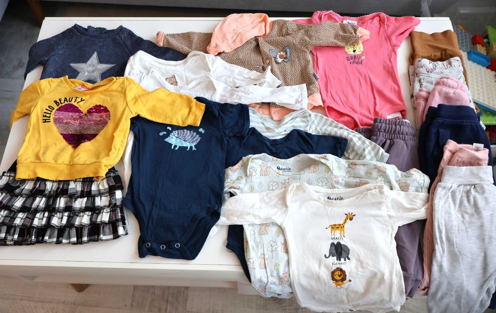 Paczka ubranek w rozmiarze 68-74