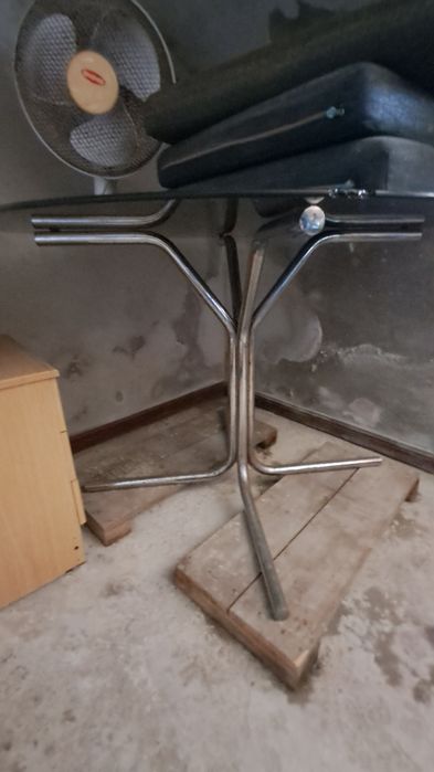 Mesa vidro vintage