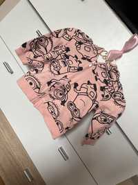 Bluza rozpinana dla dziewczynki 74 minionki