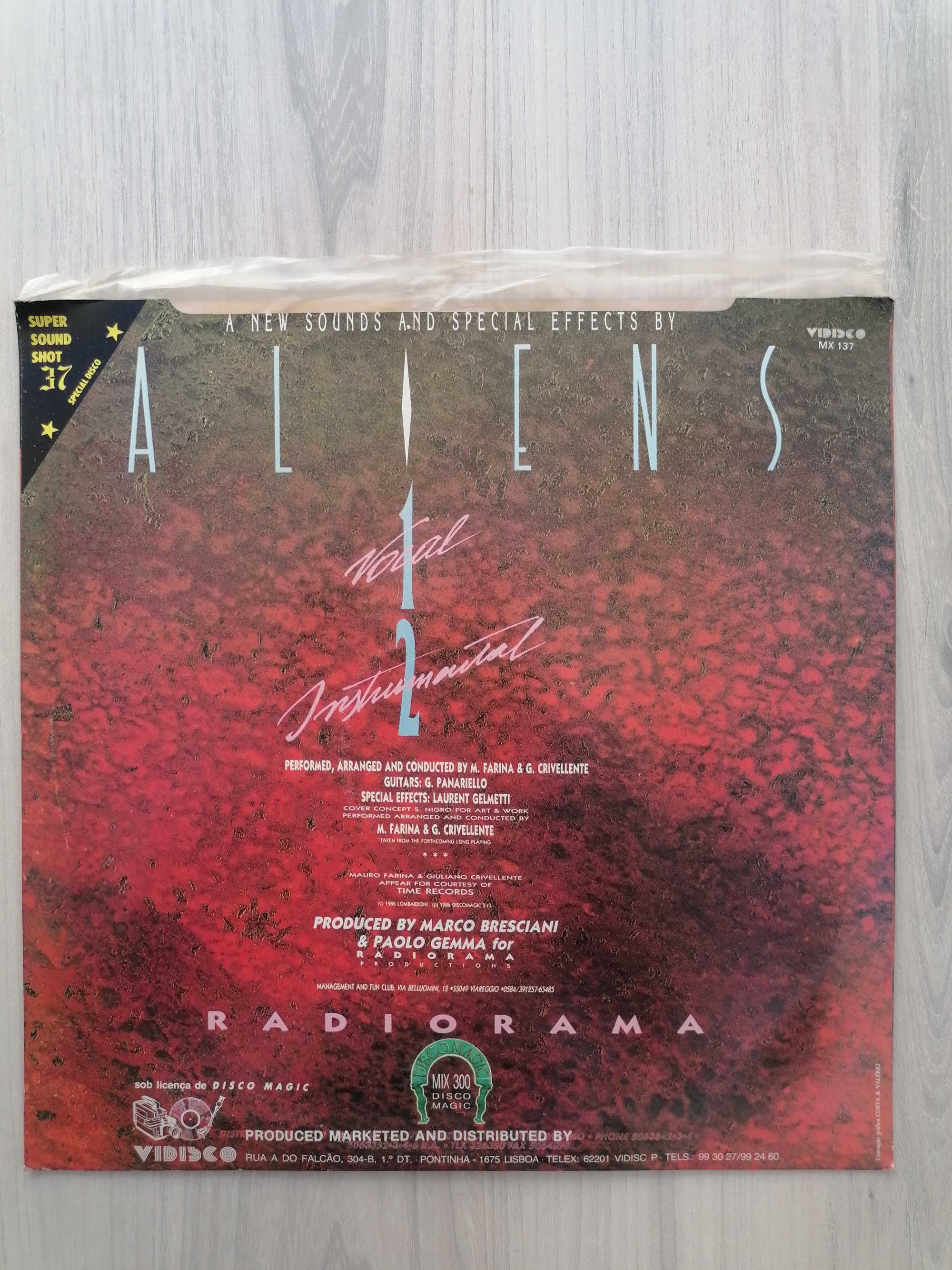 Disco Vinil Aliens