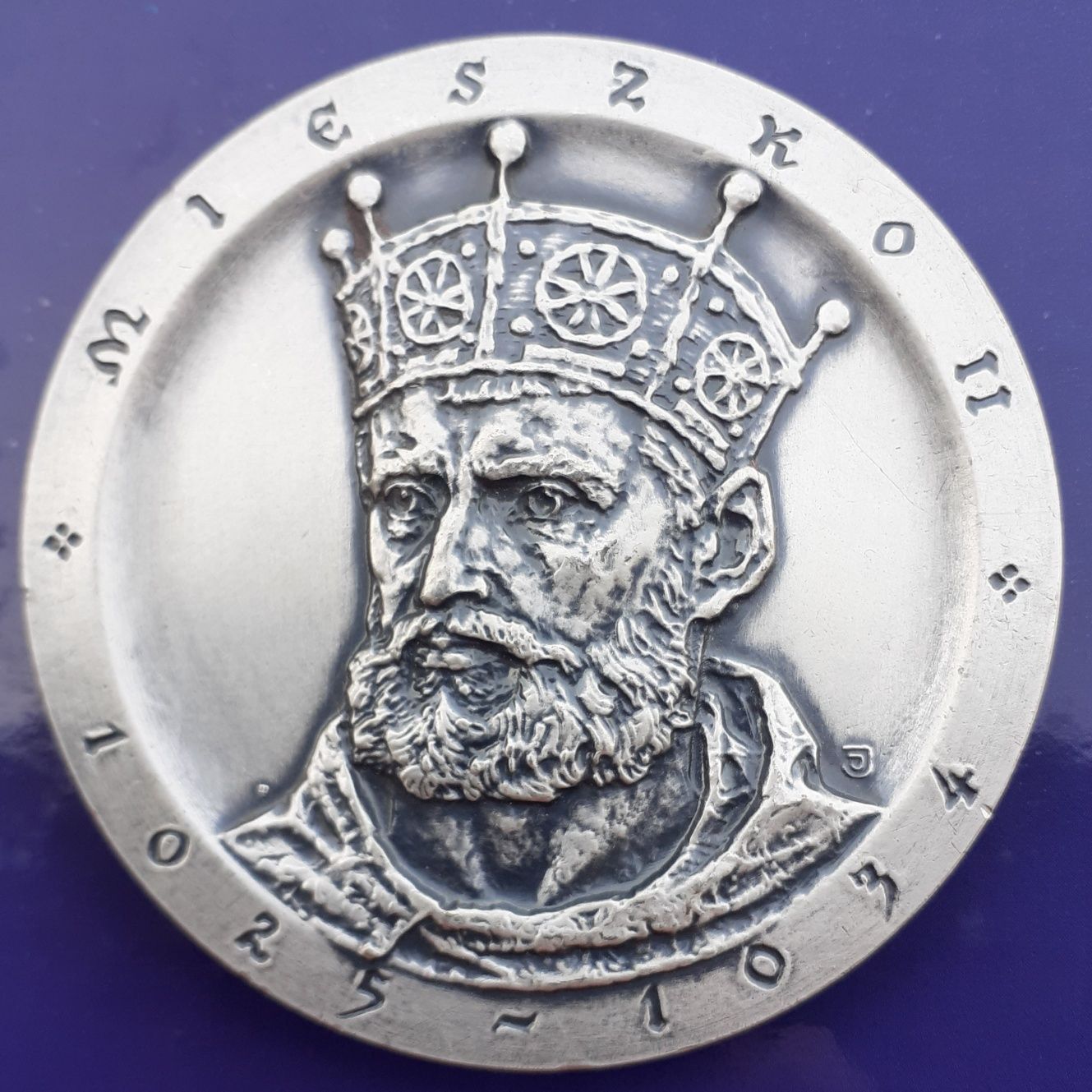 Mieszko II i Rycheza medal nr 3 PTTK Chełm