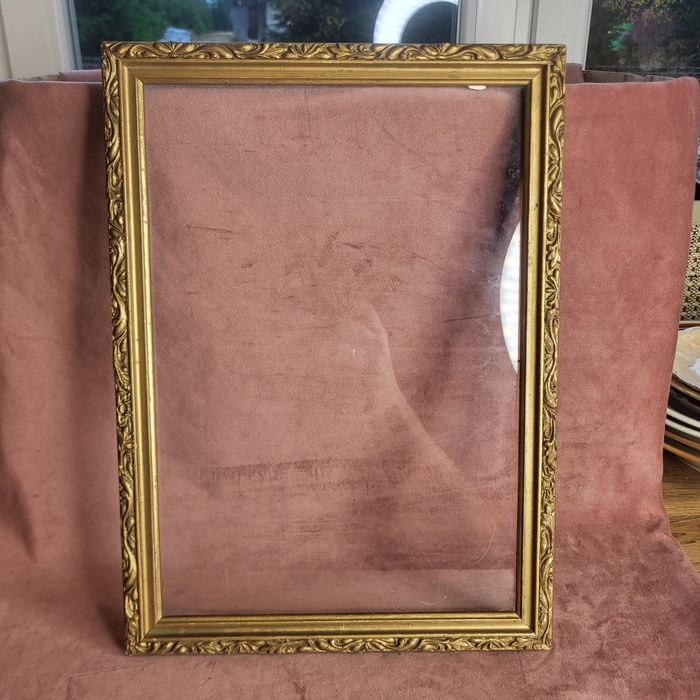 Stara drewniana ramka z szybką ¹⁹²