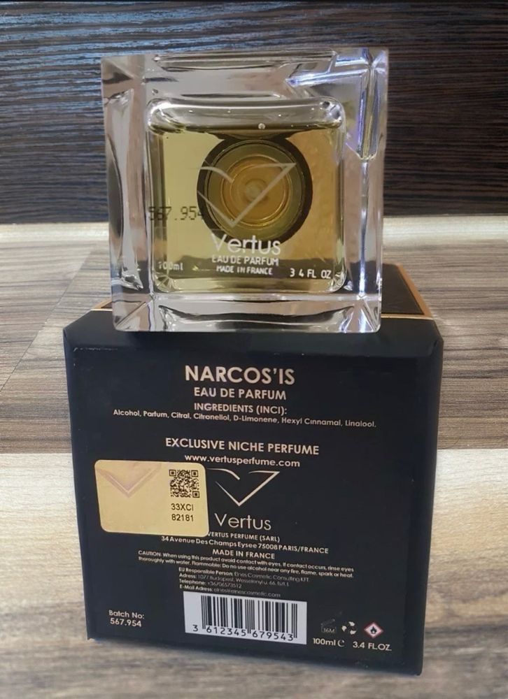 Vertus Narcos'is оригінал розпив від 2 мл. Вертус накоз