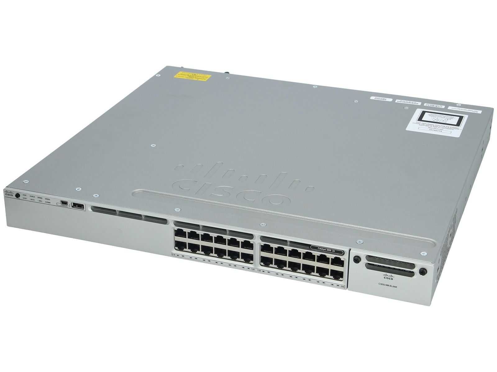 Комутатор Cisco Catalyst WS-C3850-24T-L Є КІЛЬКІСТЬ + ГАРАНТІЯ