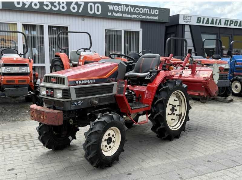 Японський мінітрактор YANMAR F175 + фреза