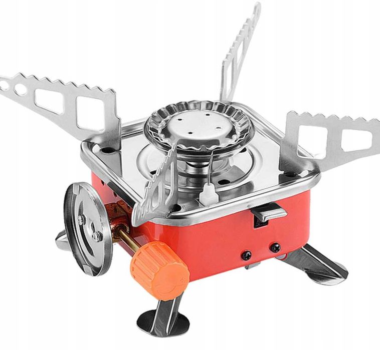 MINI KUCHENKA GAZOWA turystyczna na gaz kartusz na kartusze w etui