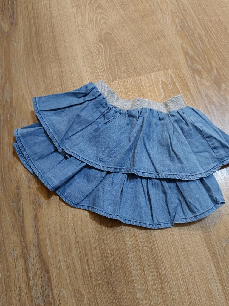 Jak nowa bawełniana spódniczka dziewczęca jeans