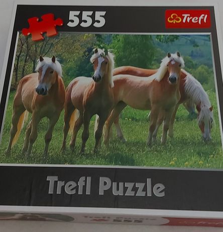 Puzzle z końmi 555 el