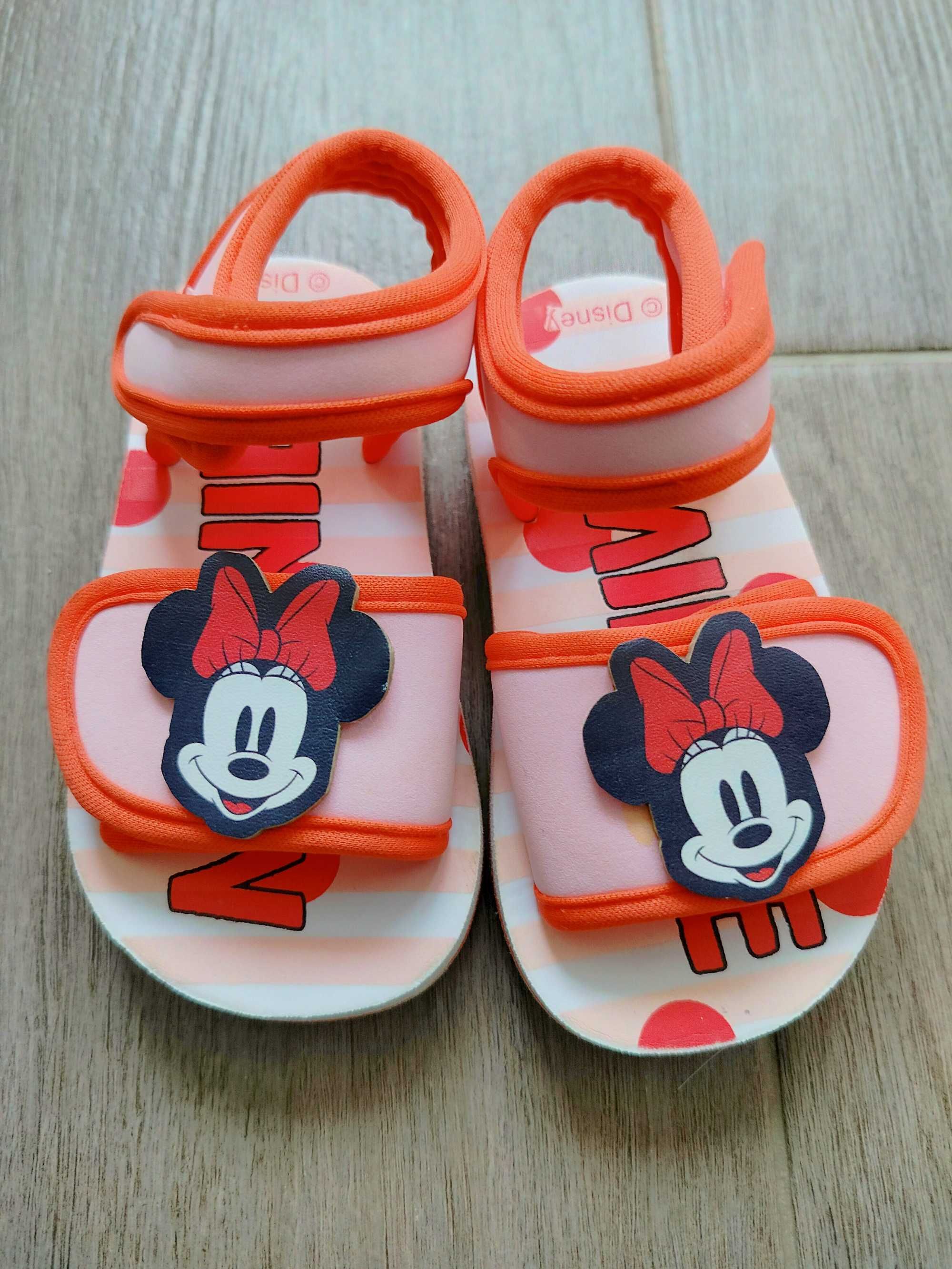 Босоніжки Minnie Mouse для дівчинки 23 розмір, 14.5см. Літнє взуття