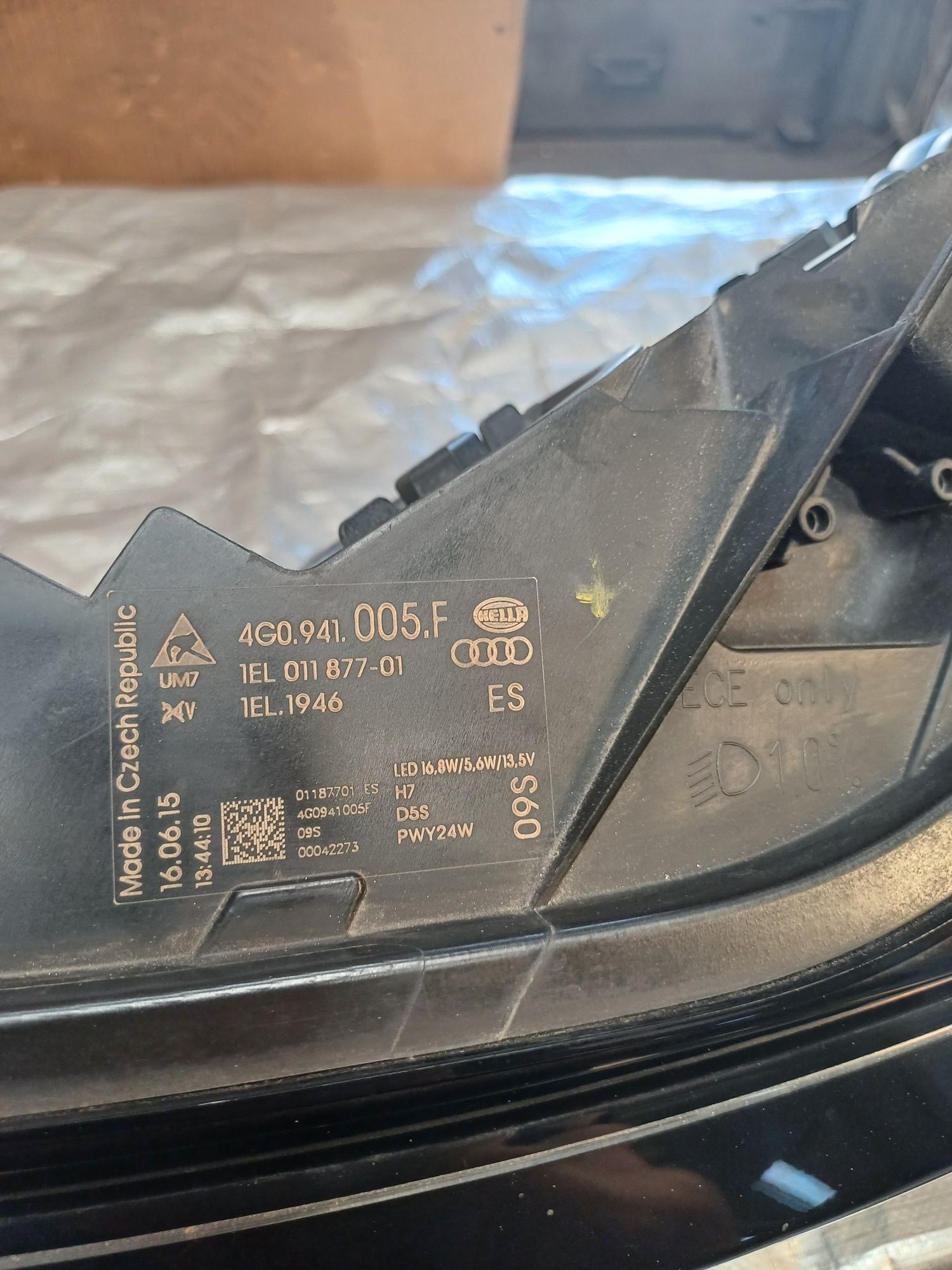 Lampy przednie do audi a6 c7 fl bixenon led
