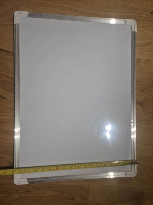 Tablica suchościeralno magnetyczna biała 60x45 cm