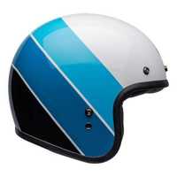 Kask motocyklowy otwarty BELL Custom 500 Rif White/Blue r. M