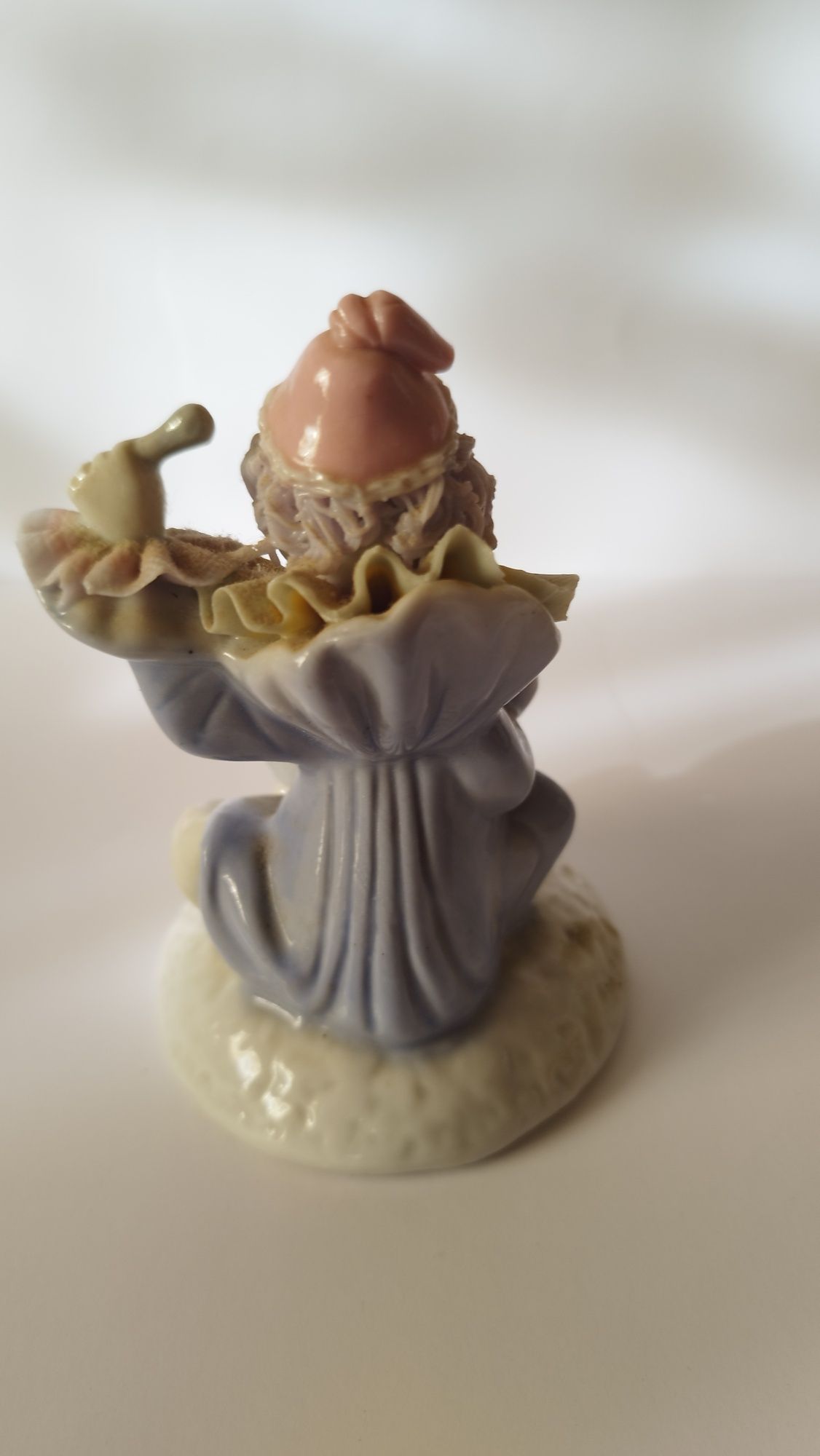 Klaun klauni muzykanci porcelana pierot vintage retro