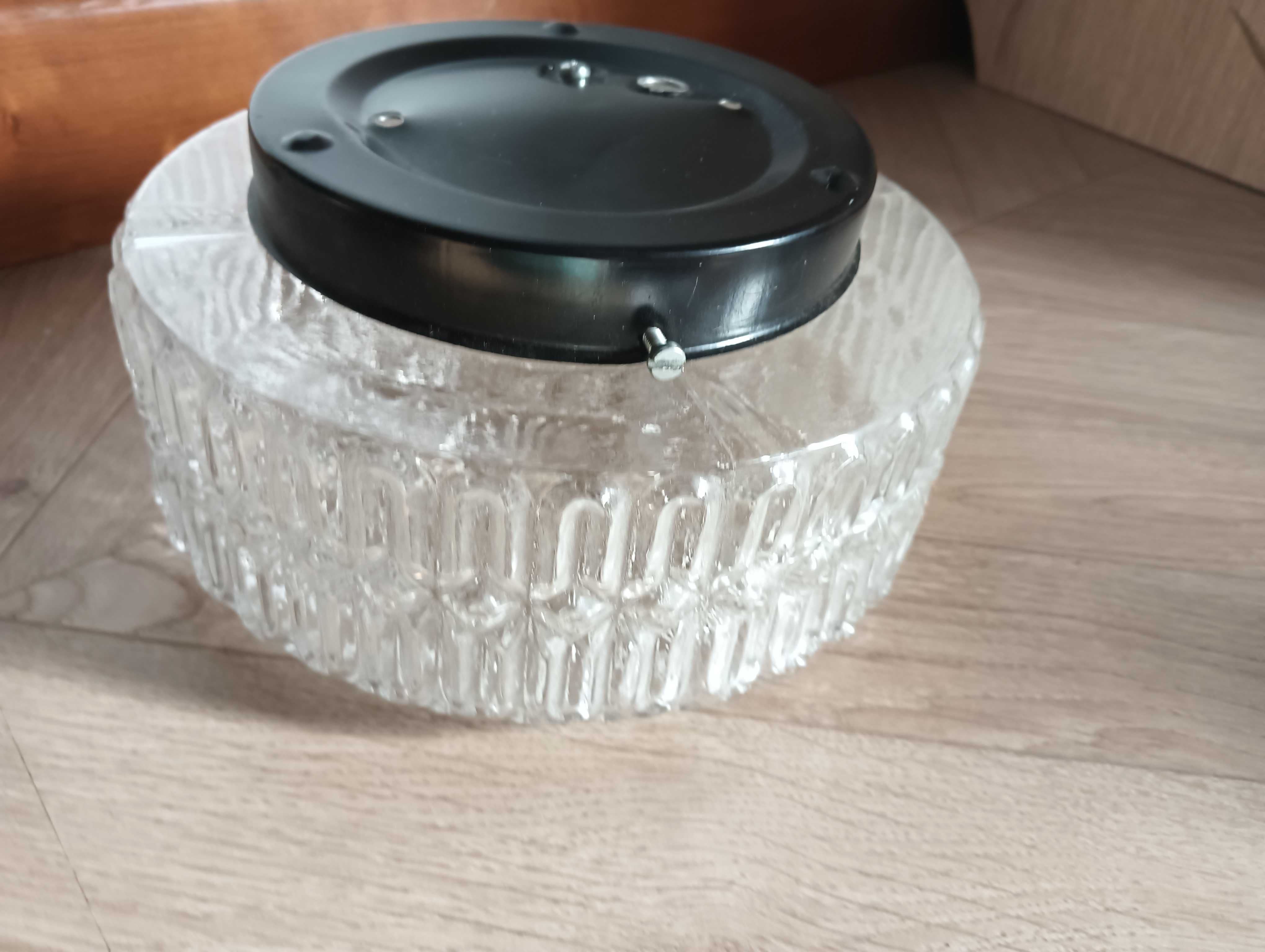 Plafon lampa klosz szklany ozdobny