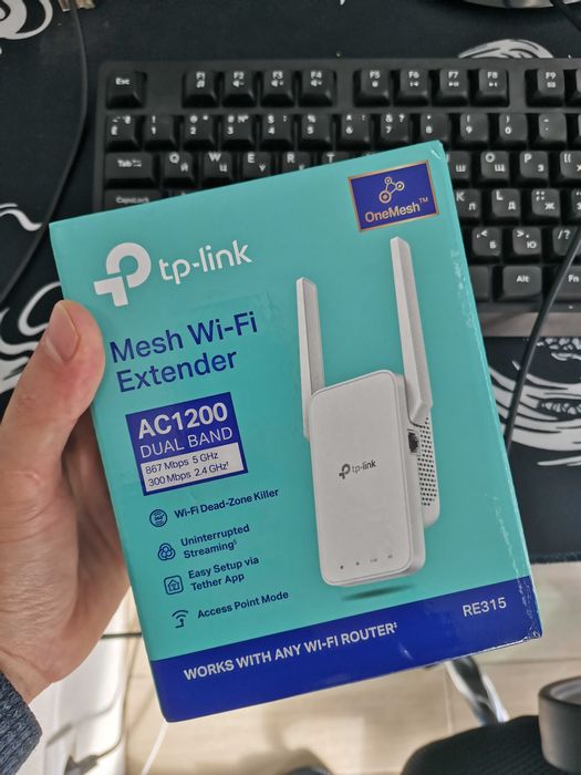 Підсилювач бездротового сигнала TP-Link RE315
