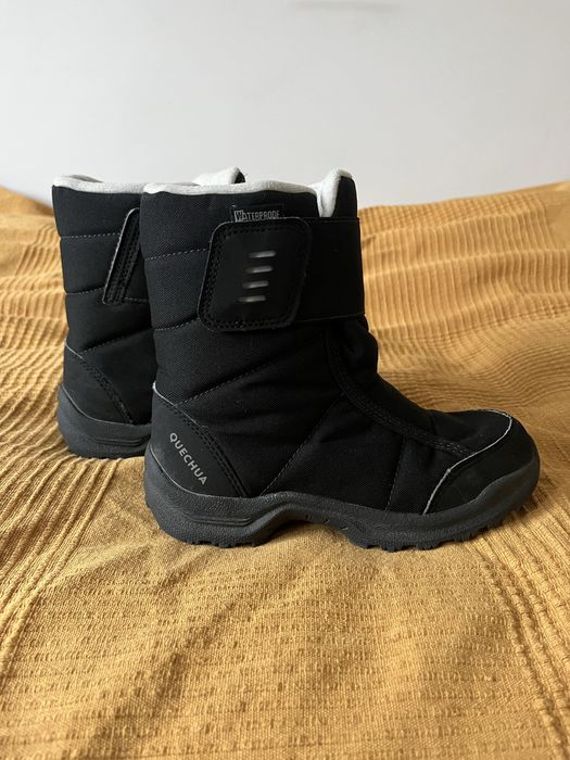 Buty śniegowce rozmiar 32 QUECHUA Decathlon dla chłopca
