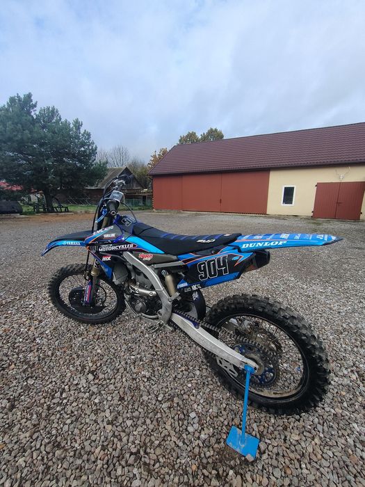 Yamaha yz250f 2017r FMF wtrysk
