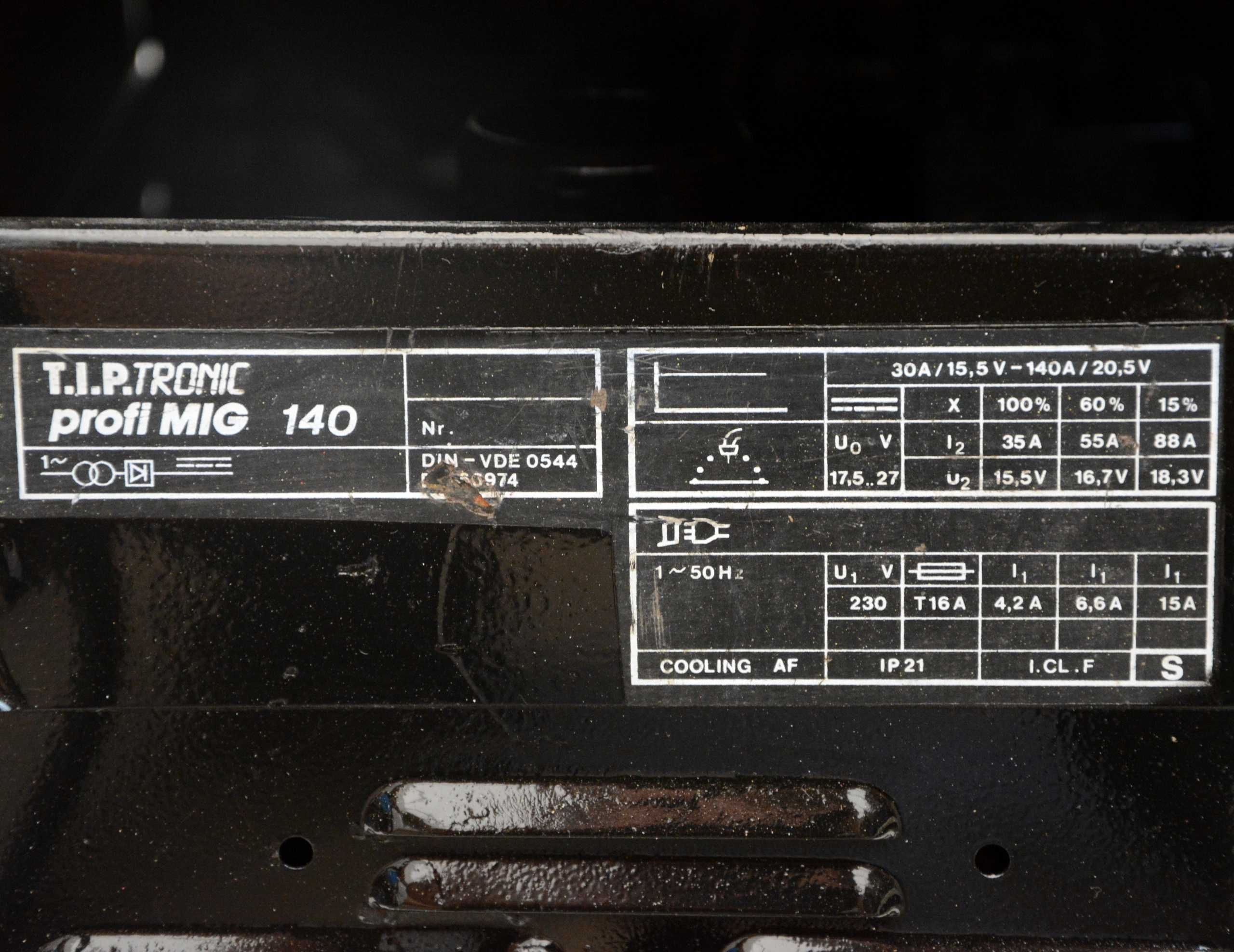 Spawarka migomat T.I.P. Tronic profi MIG140