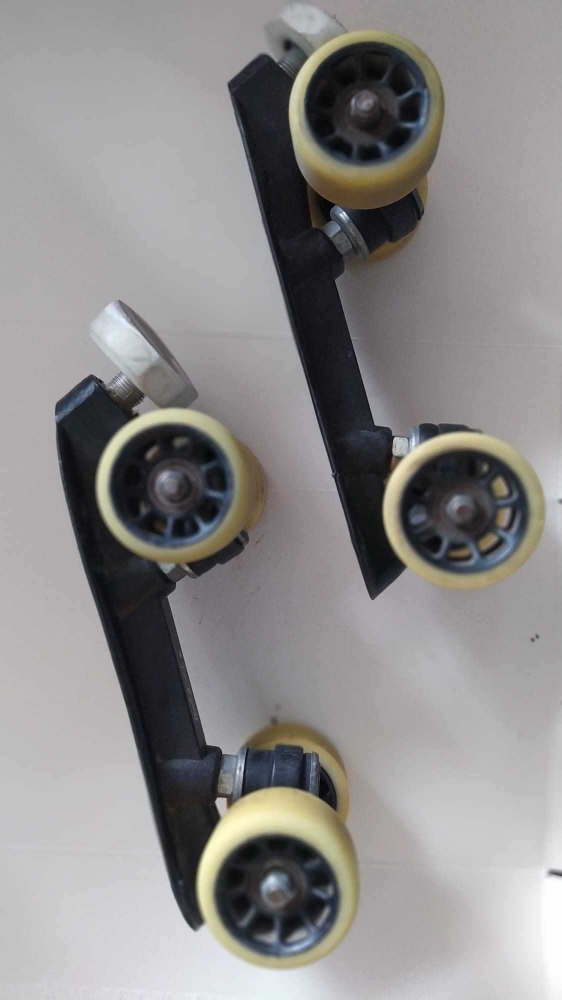 Base patins DAC usada com Rodas