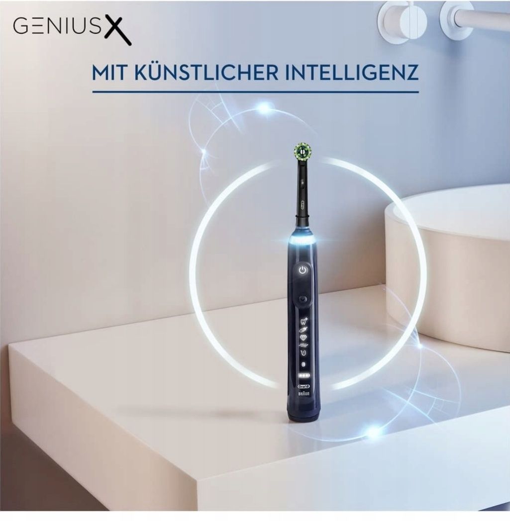 Szczoteczka elektryczna Oral-B Genius X Midnight czarna