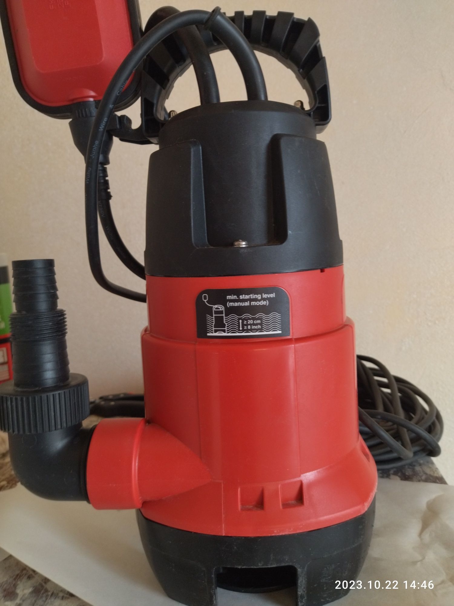 Насос einhell GC-DP 7835 потужність 780 ват.