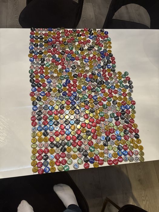 Kapsle po napojach,piwach