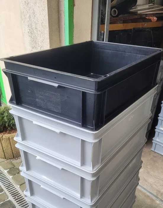 CZYSTY Pojemnik Magazynowy 60x40x15 Skrzynka transportowa garażowa