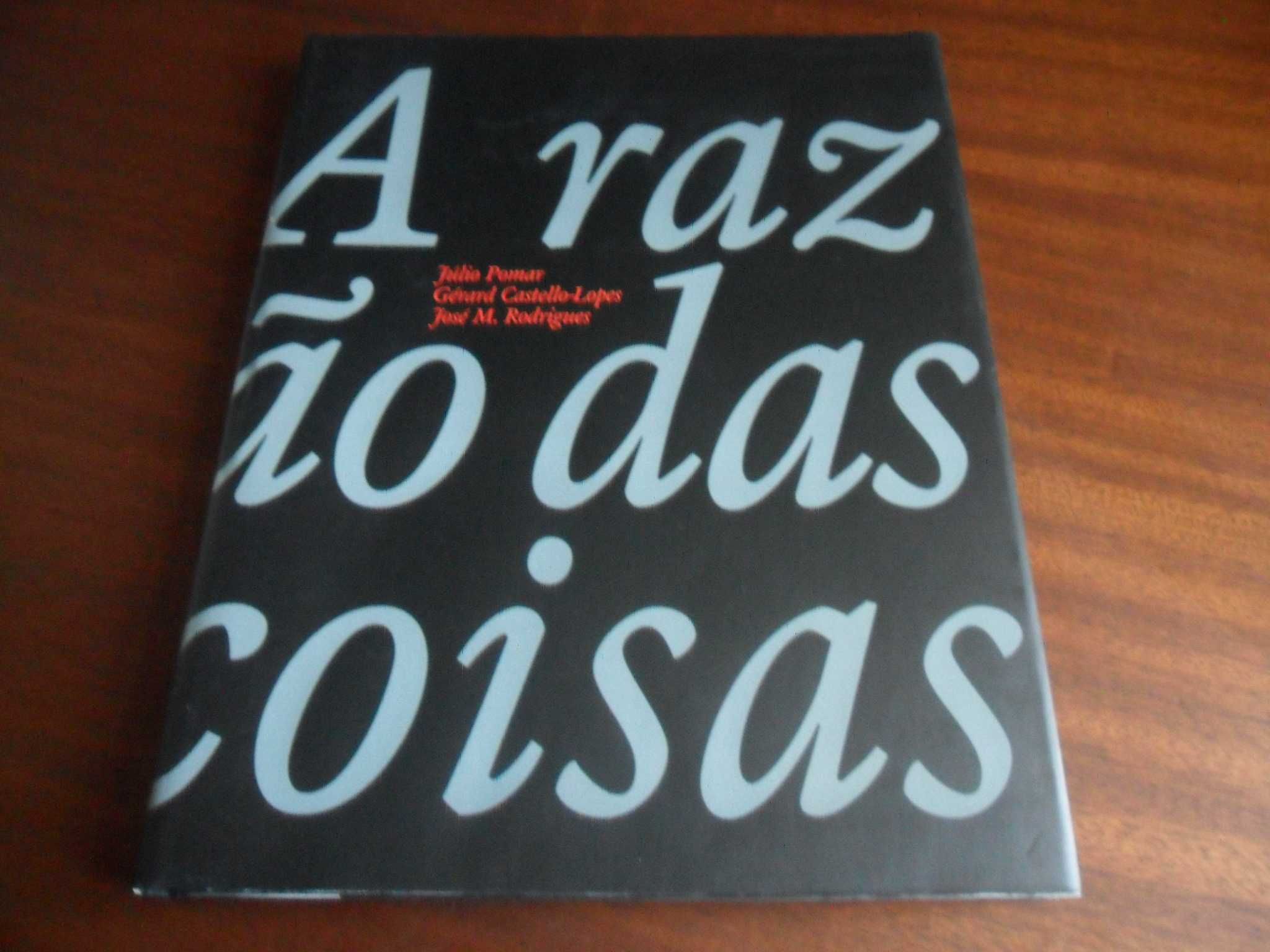 "A Razão das Coisas" de Júlio Pomar, G Castello-Lopes e José Rodrigues