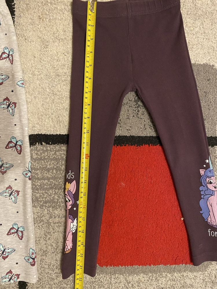 Legginsy r.104 dla dziewczynki kucyki Pony