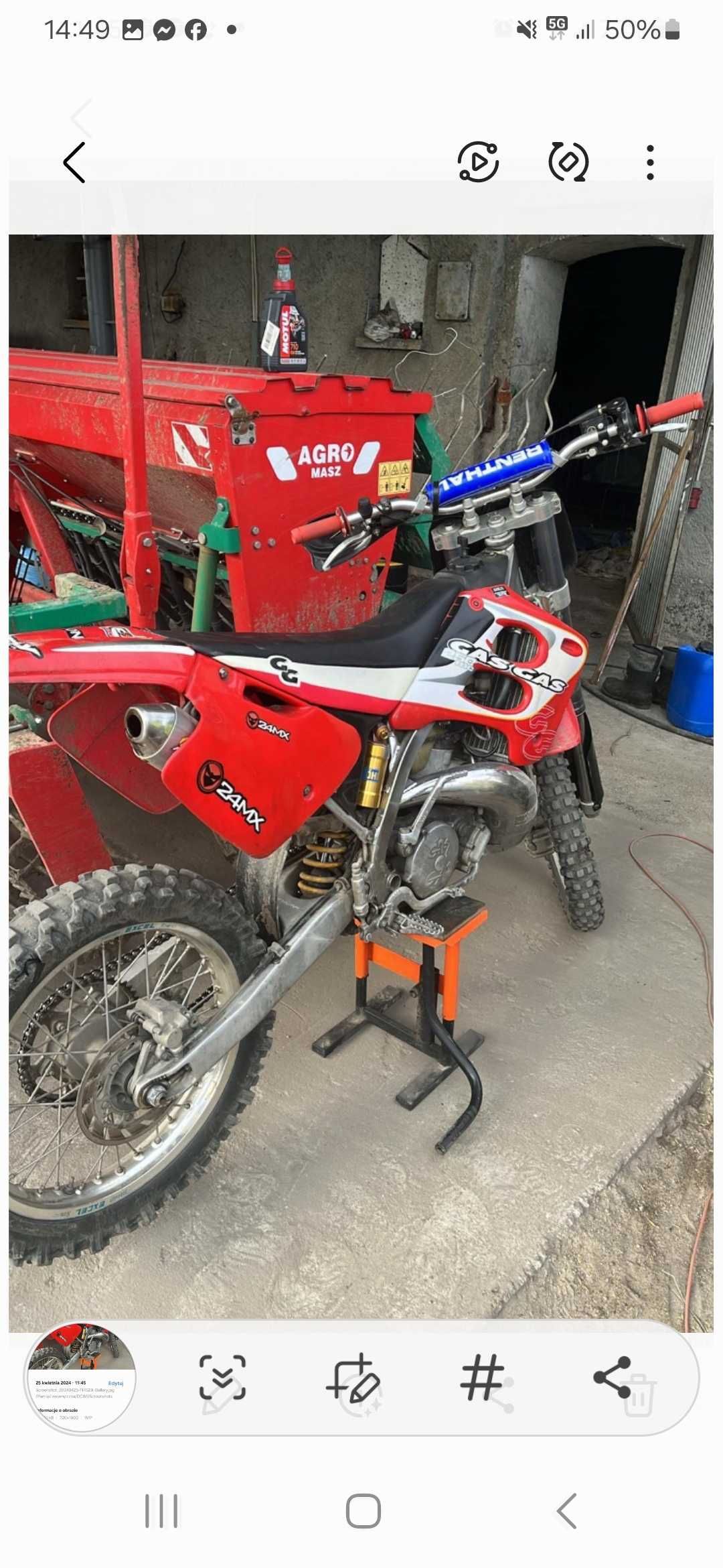Sprzedam gas gas ec250 2t