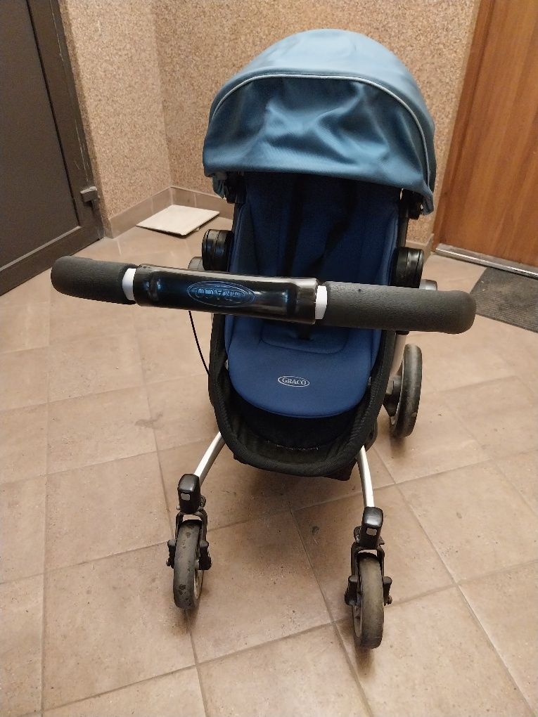 Greco symbio wozek spacerowy głęboki granatowy