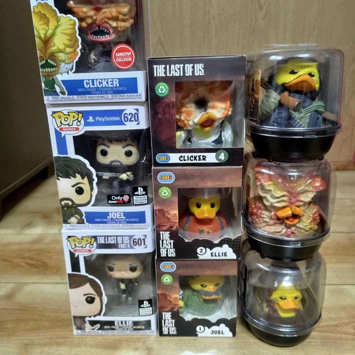 Figurki Kaczki The last of Us nowe komplet + popy nowe