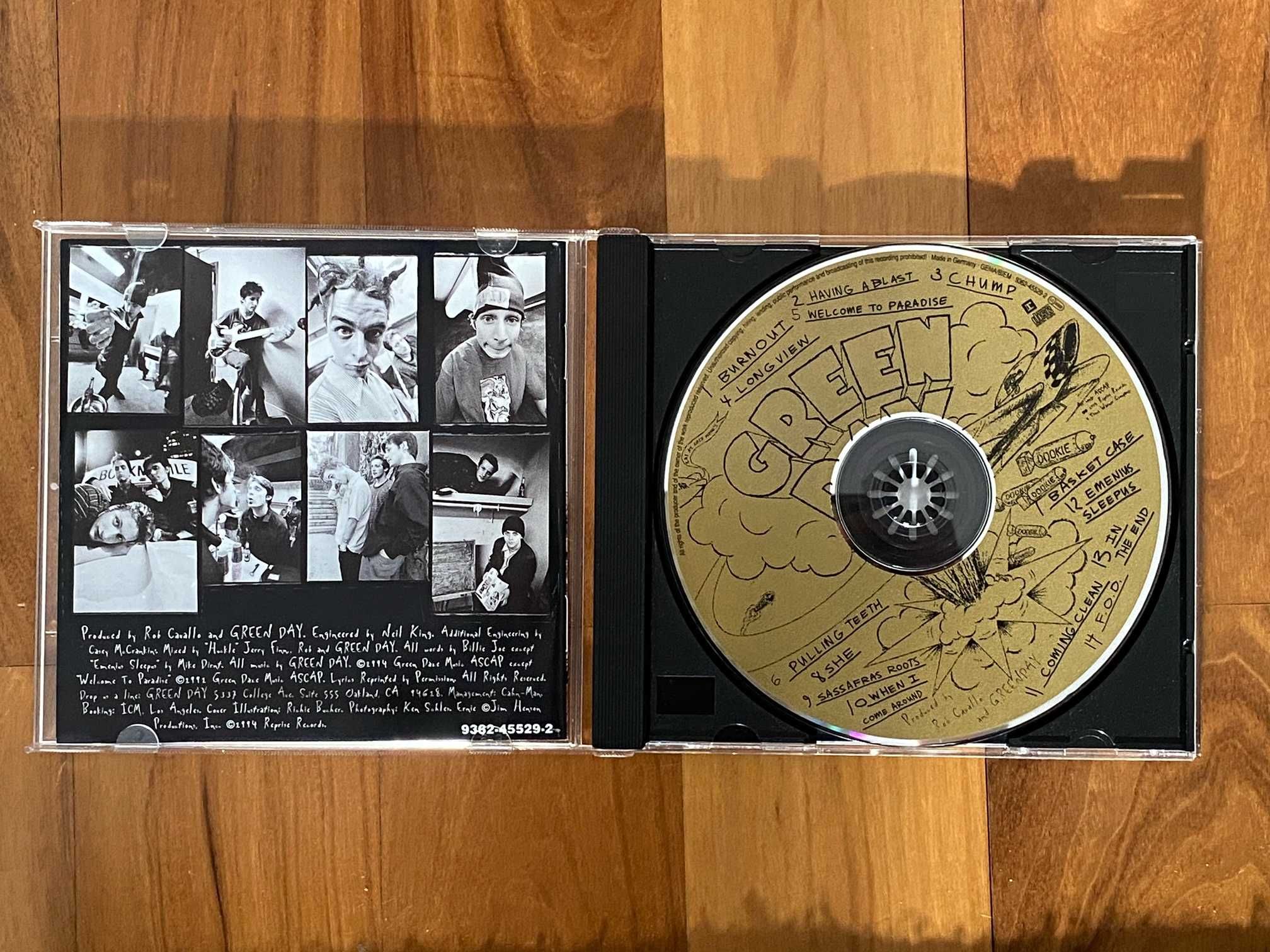 Green Day Dookie CD