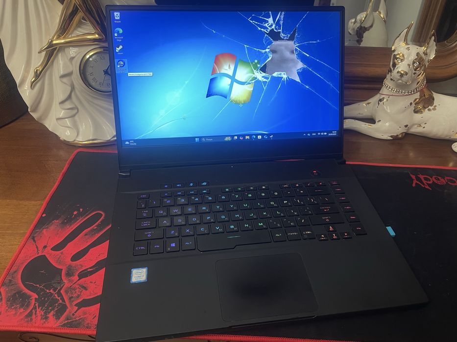 Игровой Ноутбук ASUS Zephyrus M15 (i7-9750H, 32 ГБ ОЗУ, 240 Гц!)