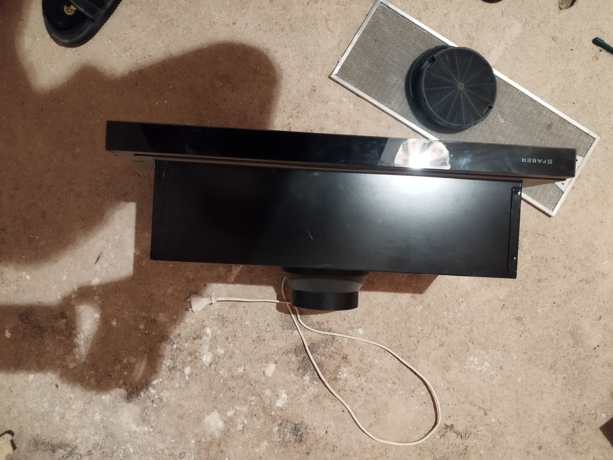 Okap Faber Flexa Glass M6 BK A60 czarny
