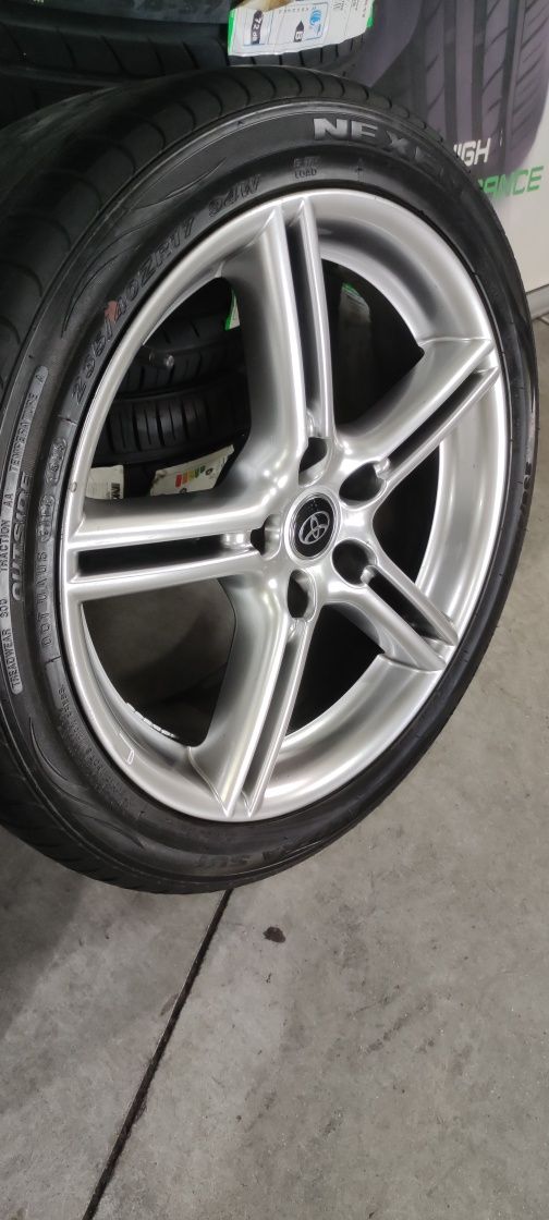 Jantes 17" 5x114.3 7.5J ET35 "impecáveis"
