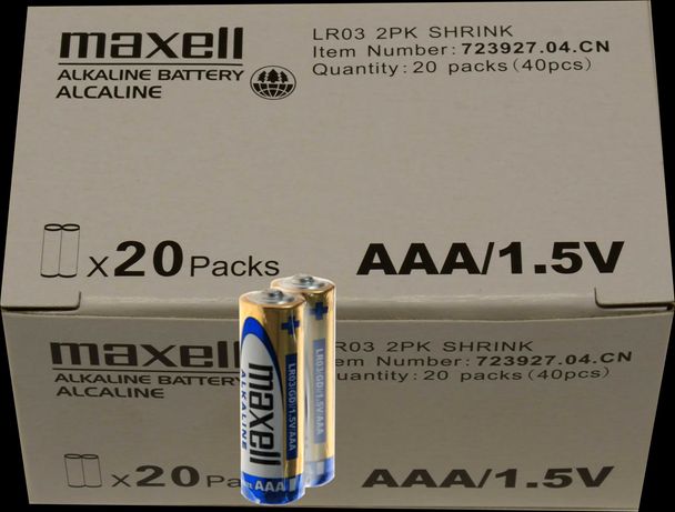 Алкалайновая батарейка АА и ААА Maxell .(10.75 грн за 1 шт)