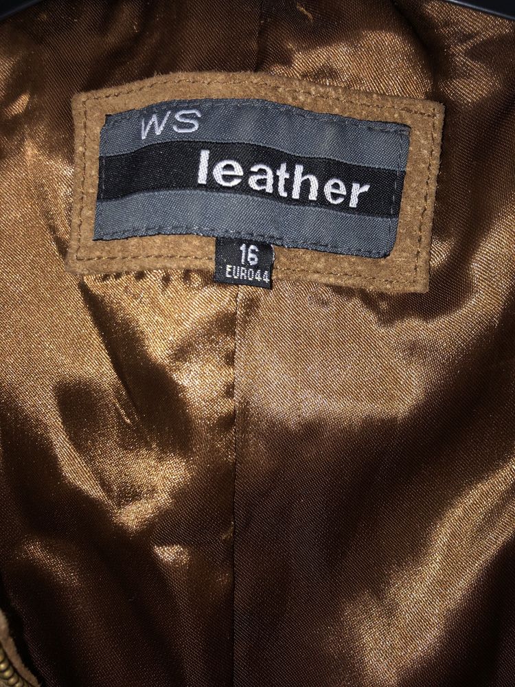 Skórzana kurtka WS Leather 100% naturalna skóra XL/2XL