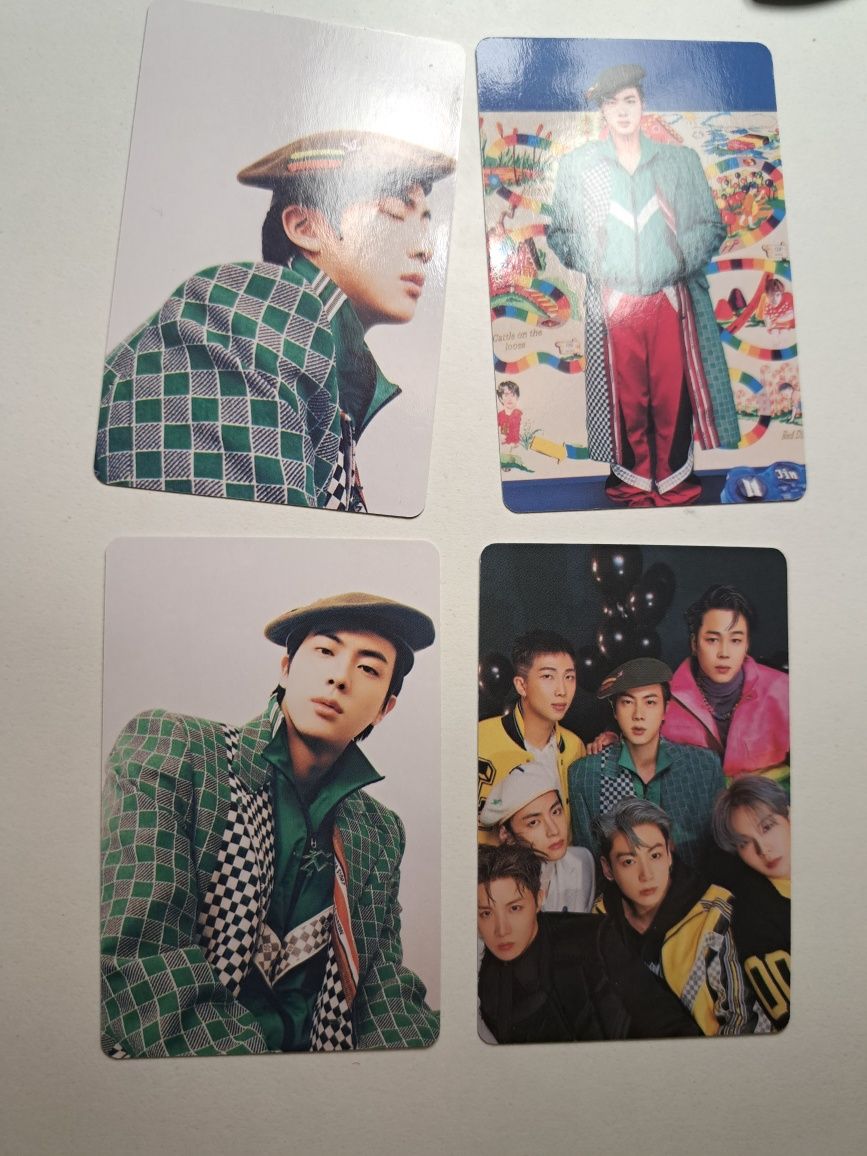 Photocard bts Jin Vogue