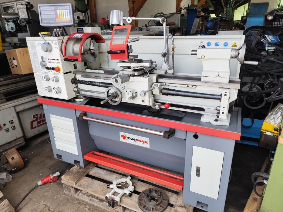 Tokarka do metalu TuD 40 Tuj 50 M piła taśmowa Cu 580 C 11 Cormak 500