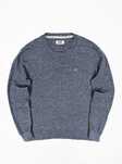 Tommy Hilfiger niebieski sweter L logo