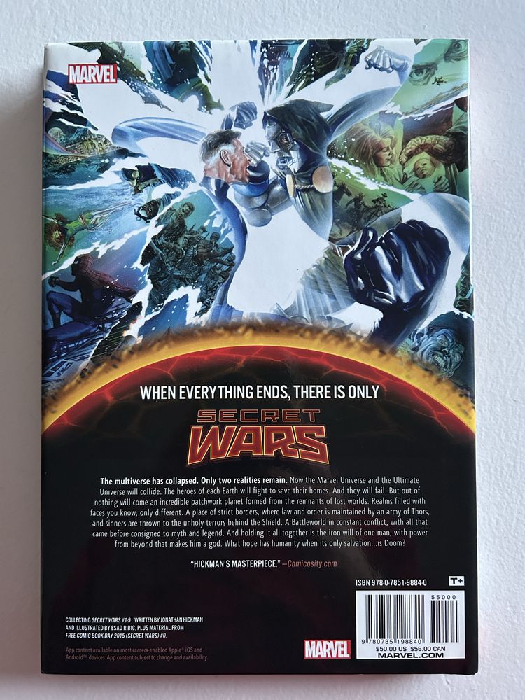 Secret Wars (Jonathan Hickman & Esad Ribic) - Marvel (EN)