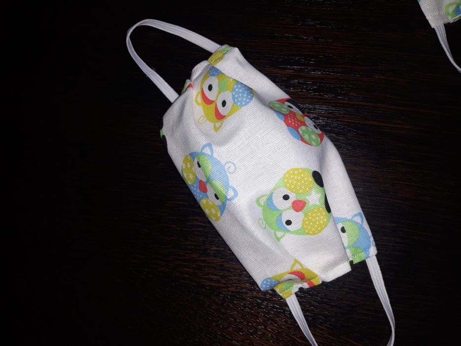 Maseczki dziecięce bawełniane