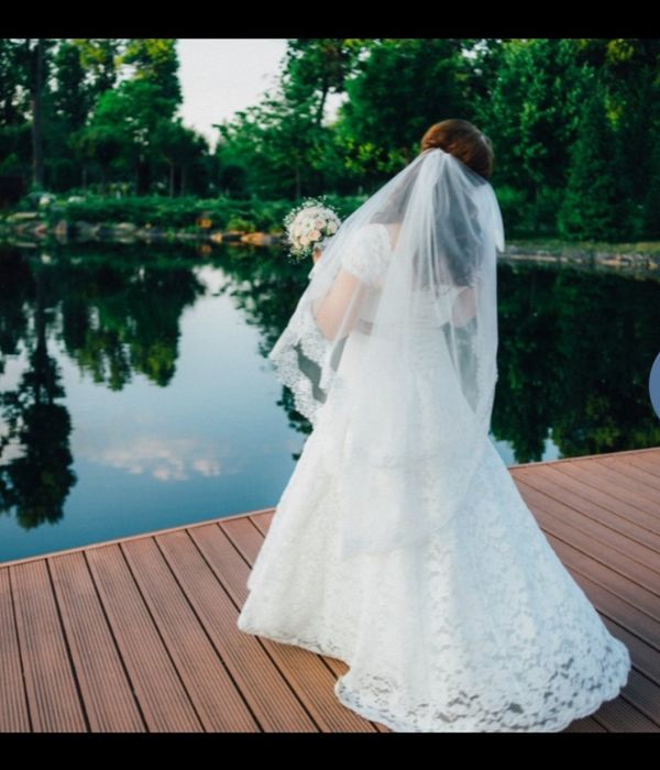 Счастливое свадебное платье