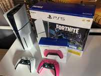 Playstation 5 slim на гарантии с двумя геймпадами