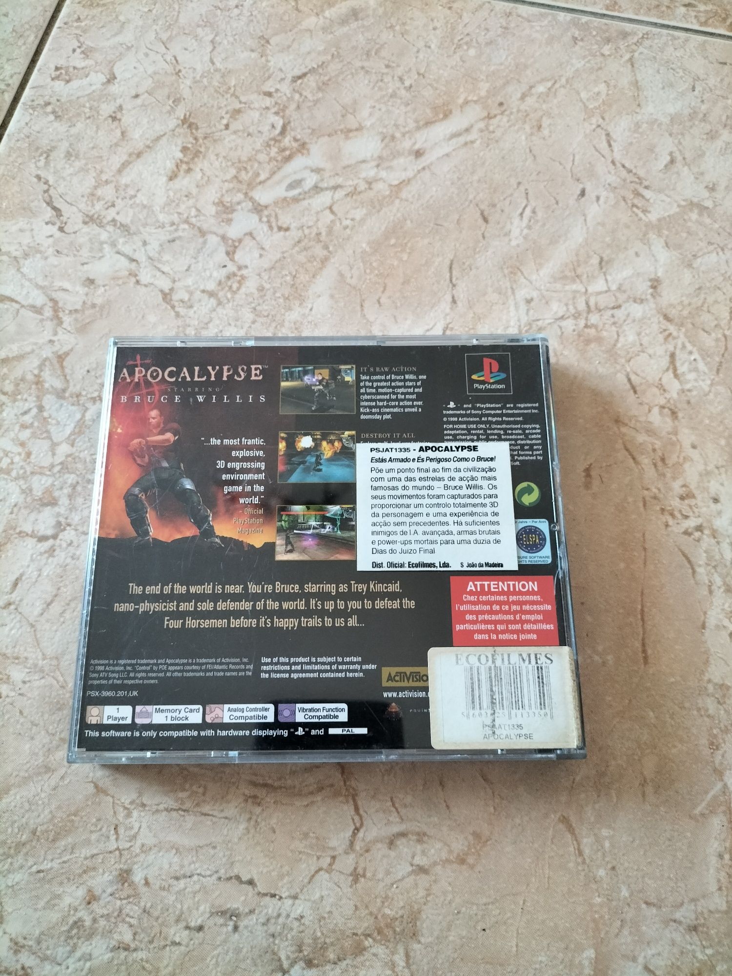 Apocalypse PlayStation 1