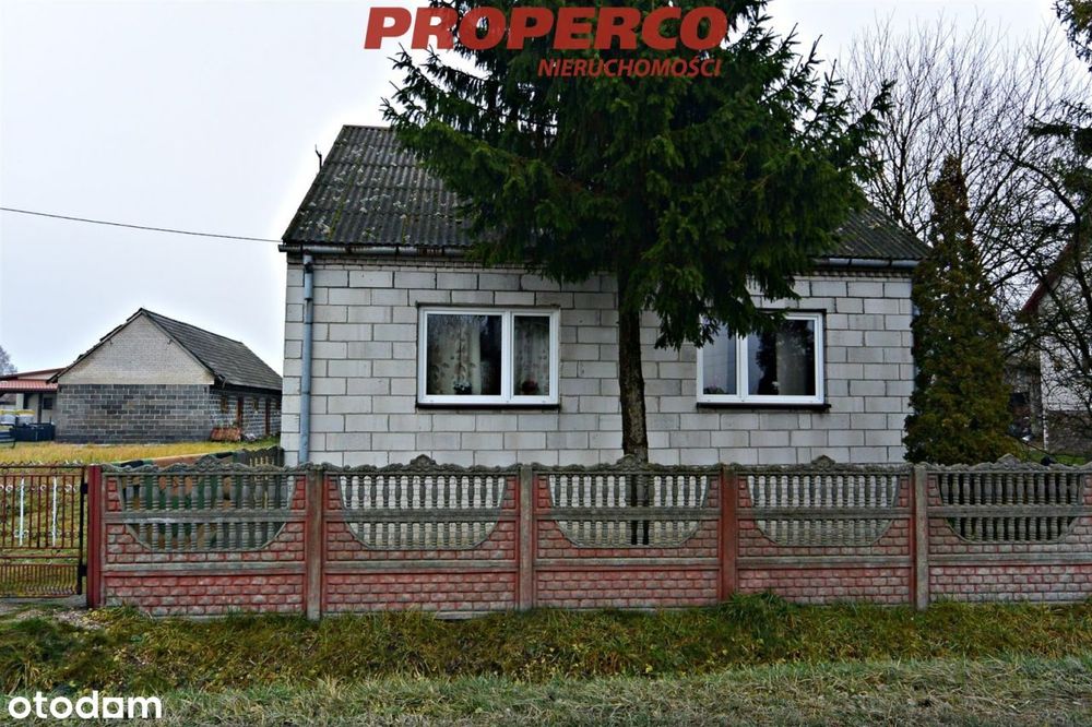 Dom 3-pok., 70m2, Rogienice, gm. Włoszczowa