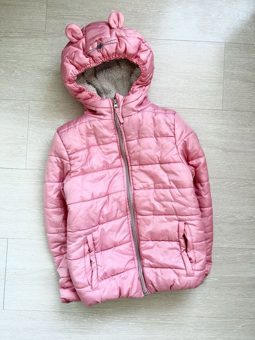 Тепла куртка киця 6-7 років