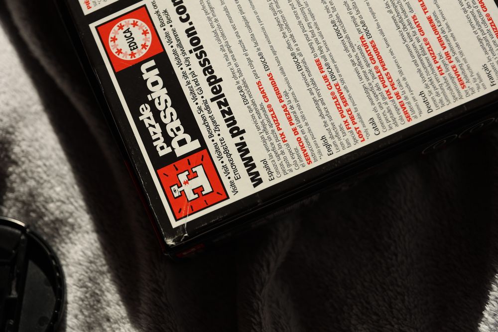 Пазли Educa London чорно-білі, 1000 деталей + клей для закріплення