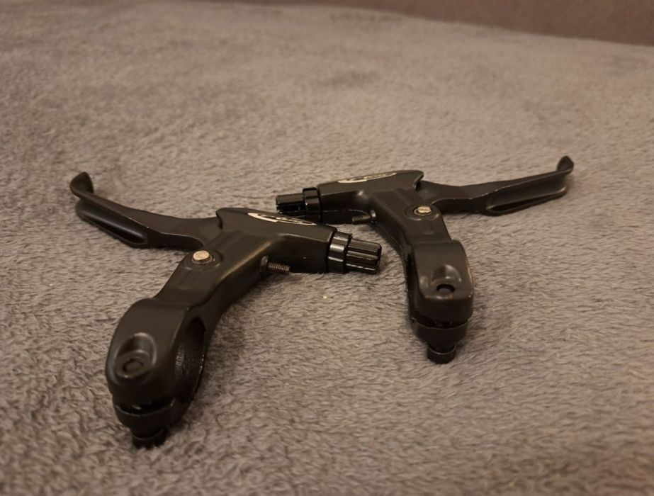 Klamki hamulca Avid V-Brake czarne prosta kierownica NOWE